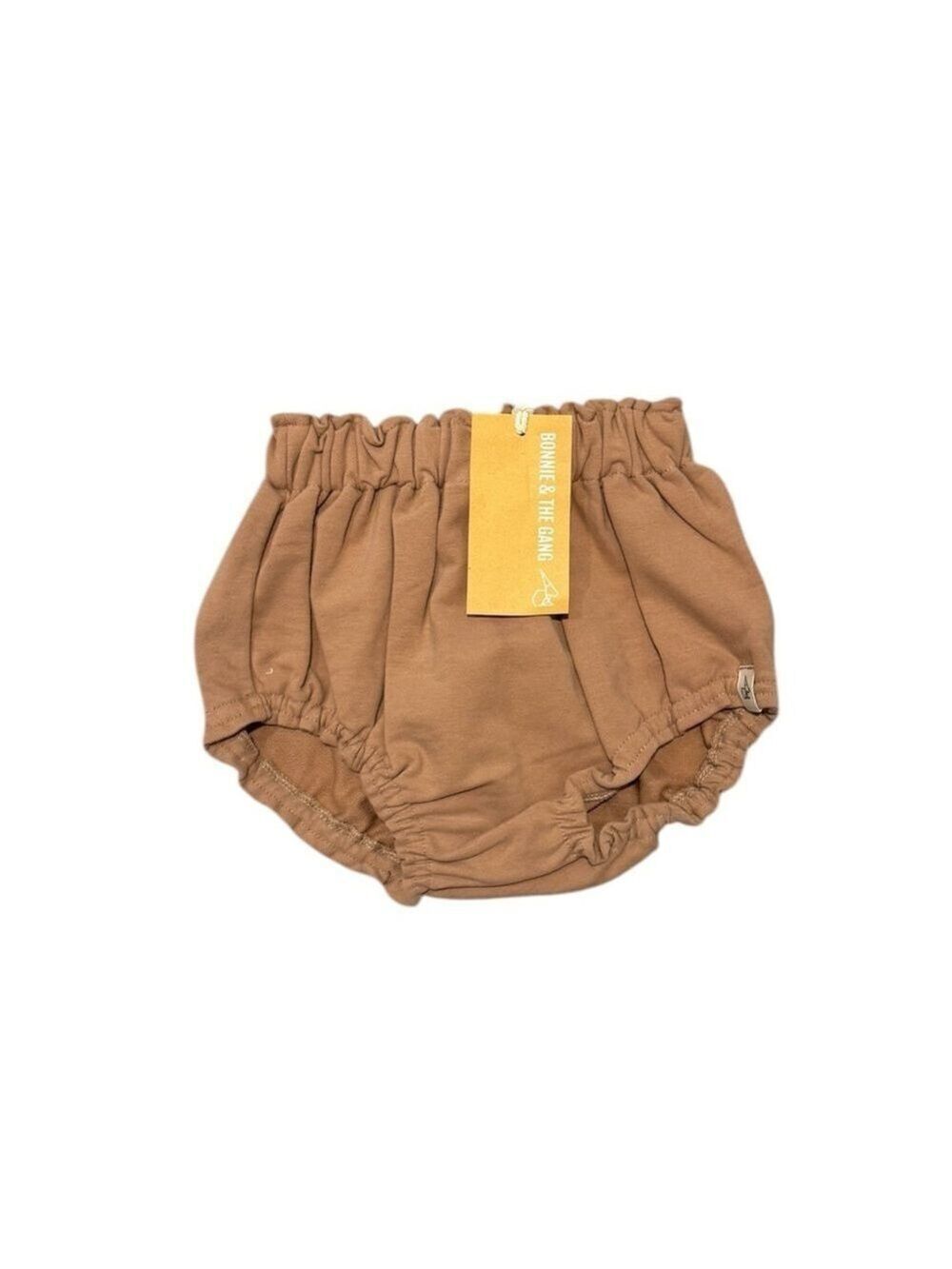 BONNIE & THE GANG Comfy Kids Tan Ruffle Shorts - size 3 NWT